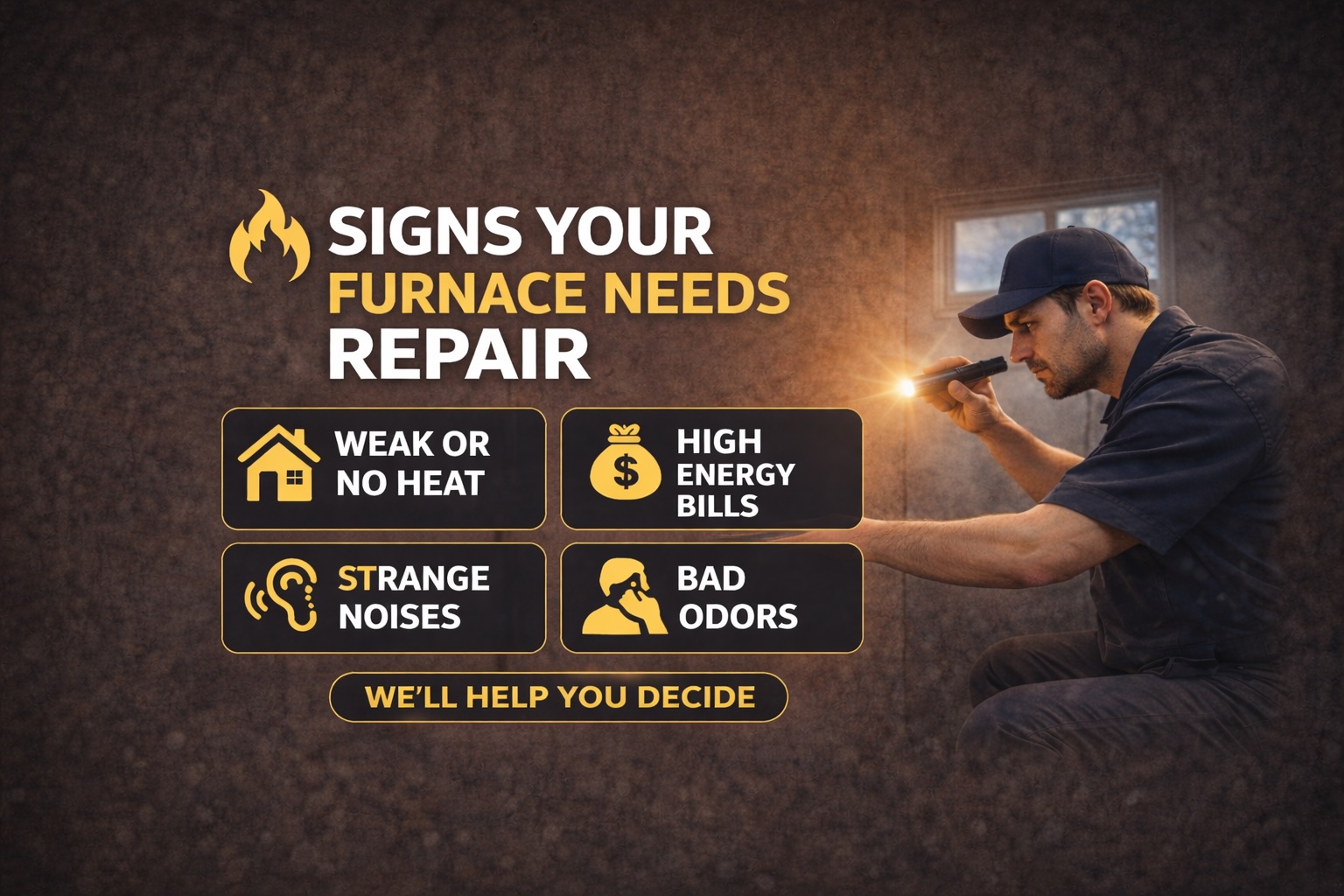 10 Signs Your Furnace Needs Repair Before Winter