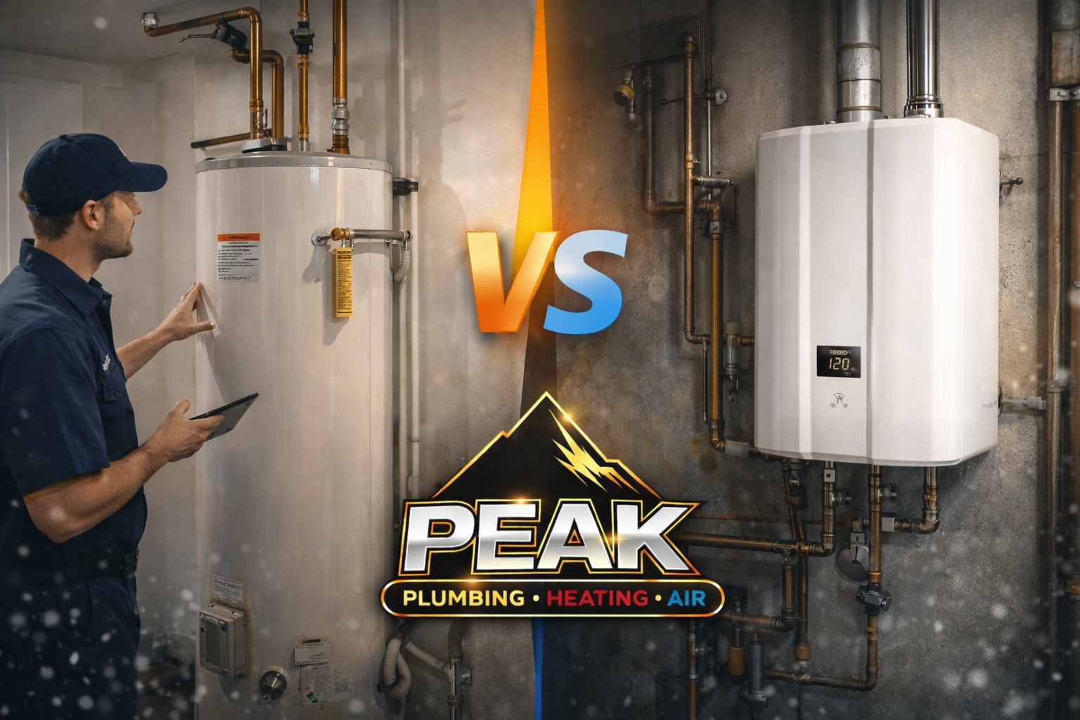 Tank vs. Tankless Water Heaters